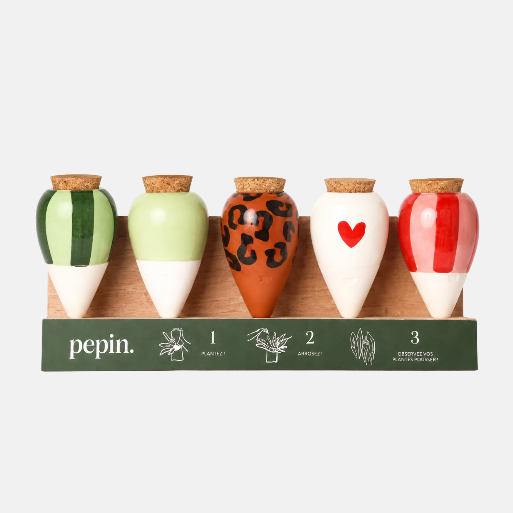 Pack découverte Olla (support bois offert)